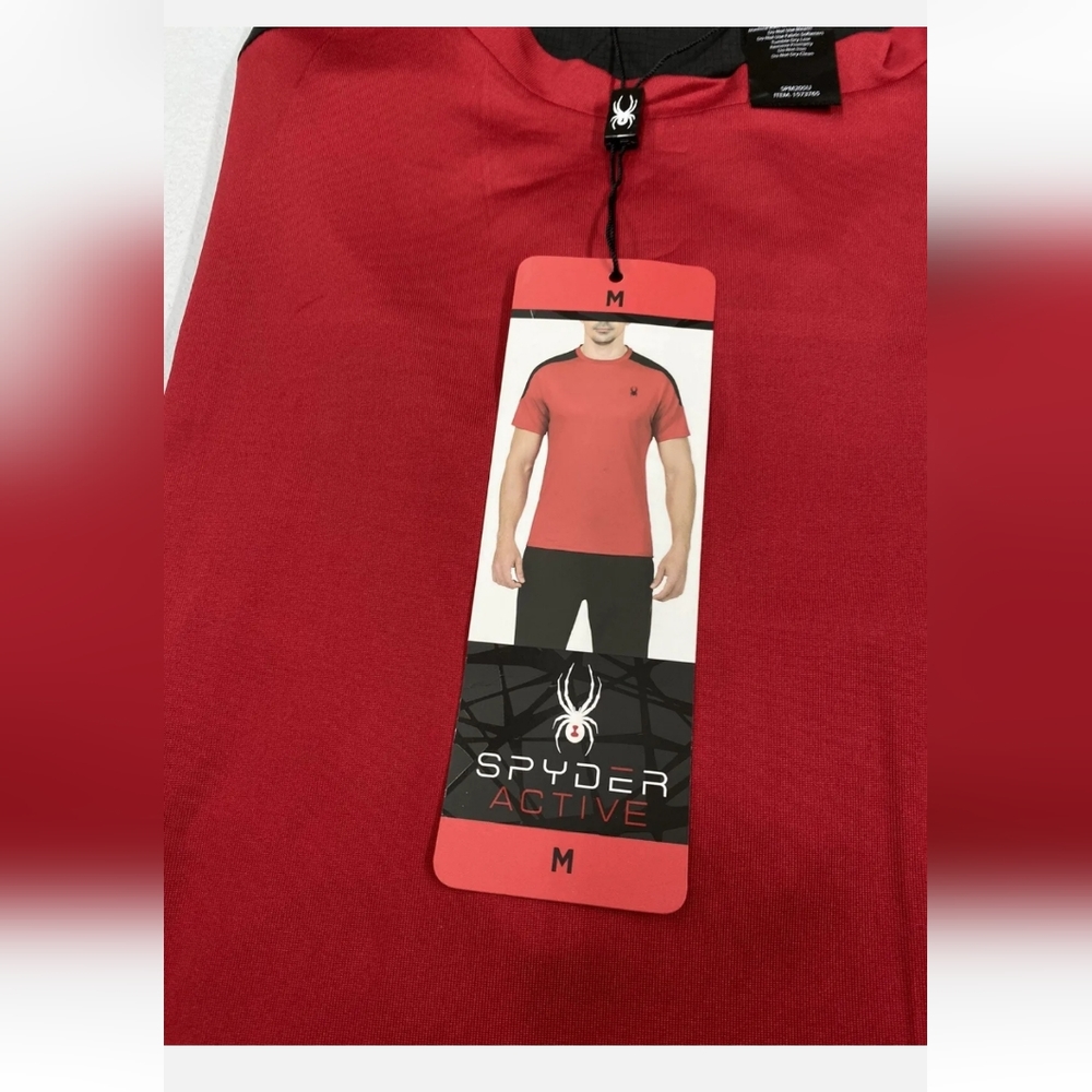 Spyder Active Men's Short Sleeve Top - Picture 4 of 6